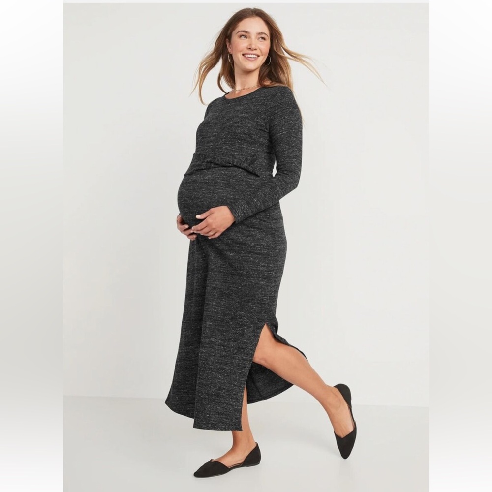 Old Navy Twist Waist Maternity Dress